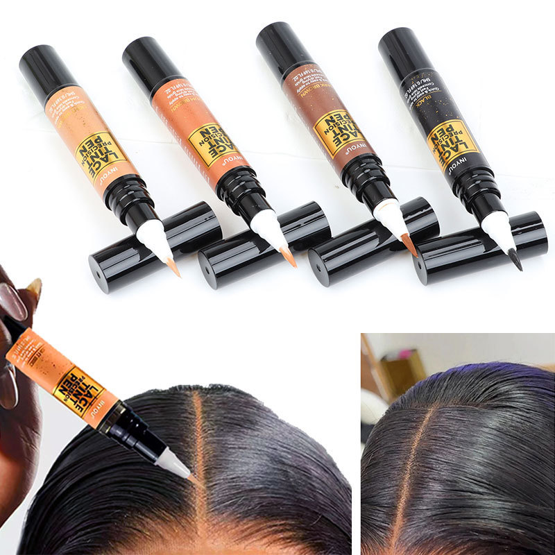 Lacetintprecisionpen Wig Lace Cap Coloring Pen for Precise Coloring and Touch-Up
