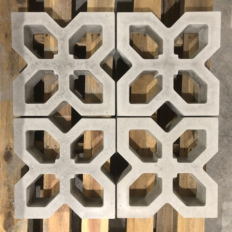 水泥花窗外墙镂空设计隔断墙空心砖混凝土装饰窗花厂家广州江门