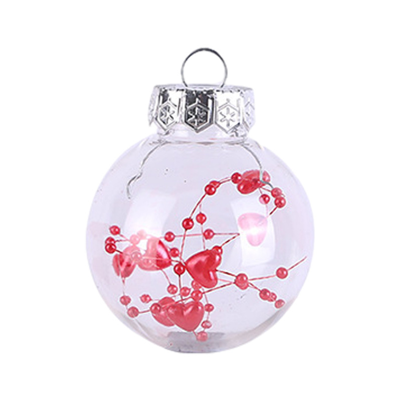 国境を越えた新しいクリスマスボール6cmクリスマスツリー装飾メッキプラスチックボール異形彩色クリスマスボールセットストラップ|undefined