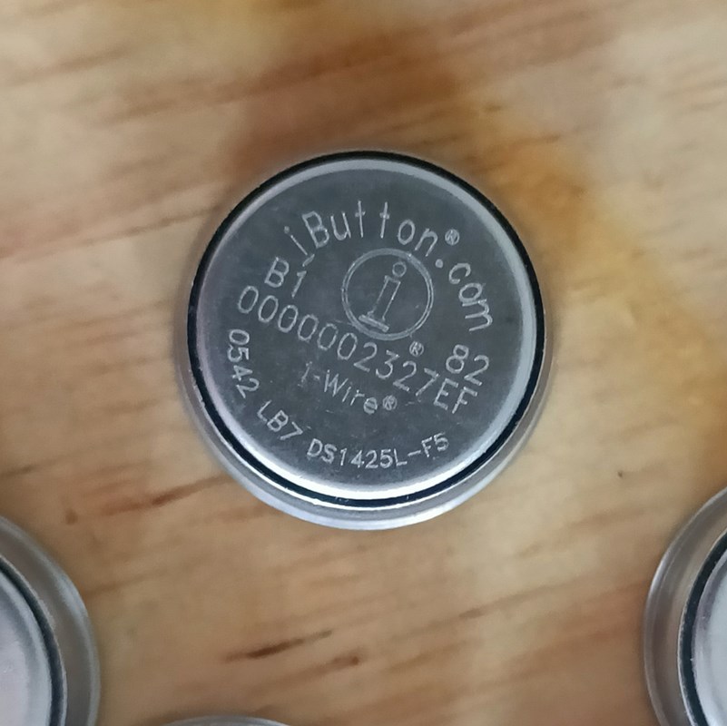 DS1425L+F5存储芯片钥匙DS1991L+F5 IButton多密钥TM1991L IB1991