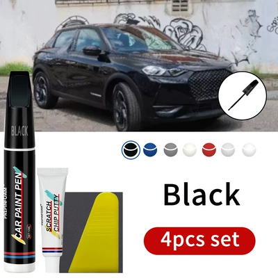 Cross-Border Supply — Avtomobil boya qələmləri - p27-black-4pcs