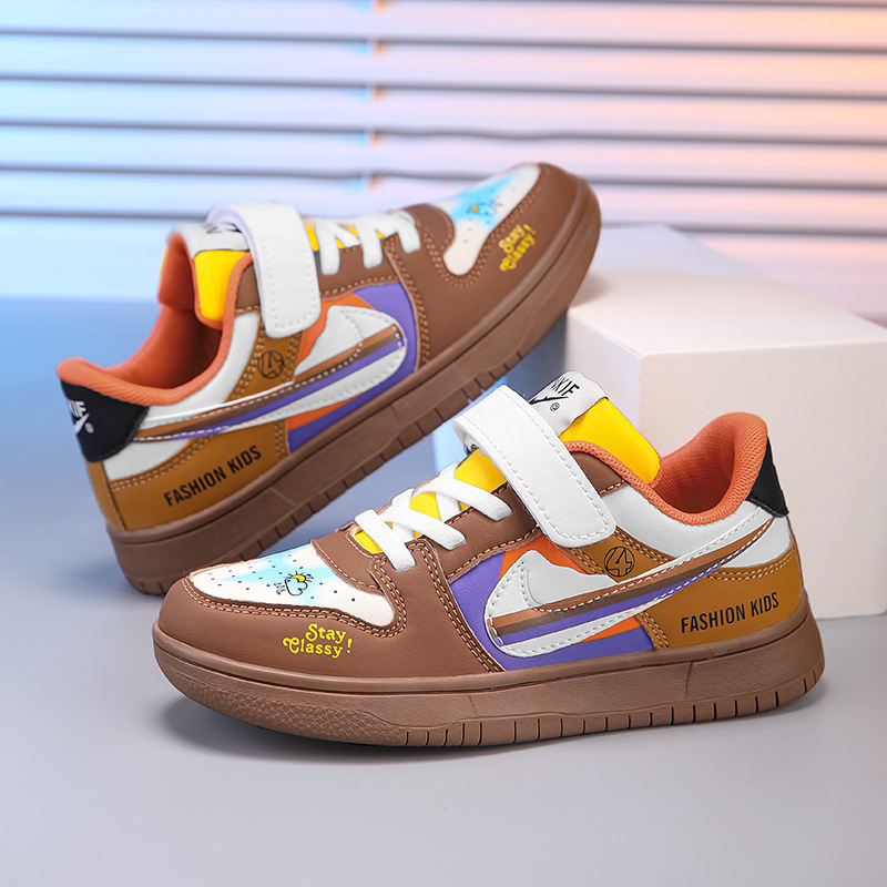 Air Force One Aj1 Basketball Shoes for Older Children, Aj Children's Shoes, Boys' Shoes, Children's Sports Shoes, Low-Top Sneakers for Girls