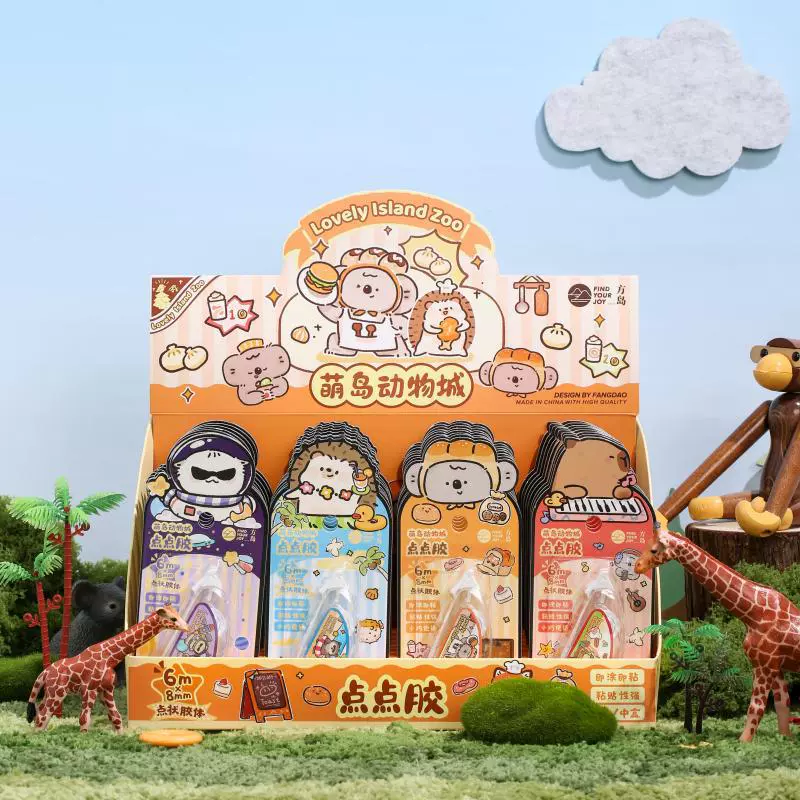 Fangdao в штучной упаковке с высоким значением оригинальная ручная роспись мультяшной ленты