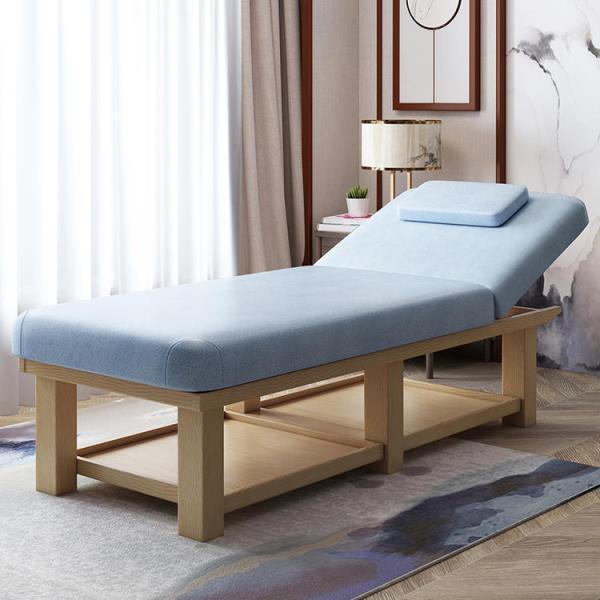 Fábrica directa cama de belleza de madera sólida sala de belleza multifuncional con agujeros de moxibustión cama de fisioterapia cama de masaje de belleza cama de masaje image 13
