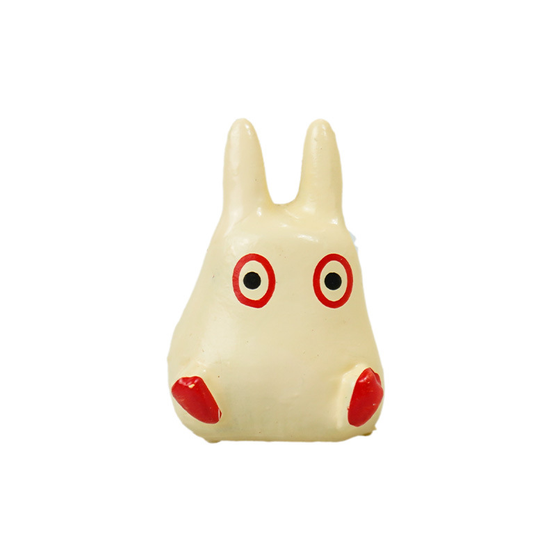 Micro paisaje decoración de dibujos animados spot pequeño jicha jiza ramita de PVC Totoro combinación adorno maceta planta verde muñeca