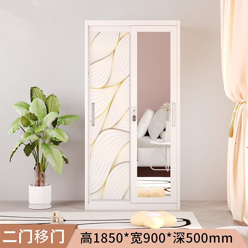 Asia oriental más vendido armario de impresión transfronterizo casillero para el hogar puerta corredera armario de almacenamiento de dormitorio para niños fábrica de comercio exterior image 9