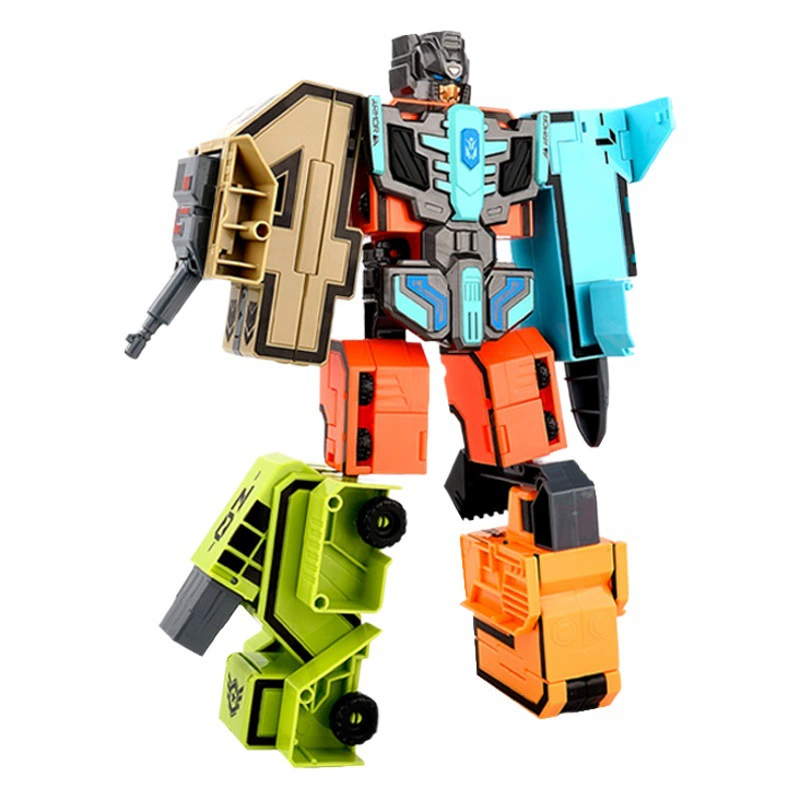 Большая Детская цифровая игрушка, деформирующий робот, цифровой 0-9, сборный костюм, развивающая игрушка для мальчиков