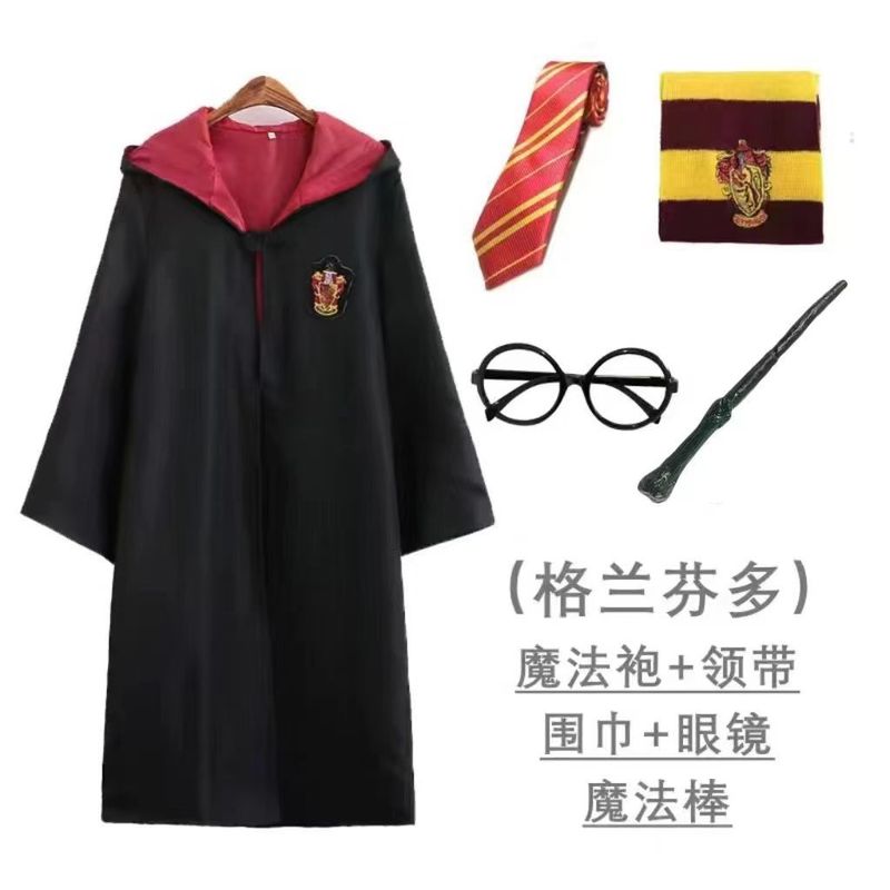 ハリーポッター大学ローブ同cos衣装魔法のローブ服大人子供の学校の制服マントマント|undefined