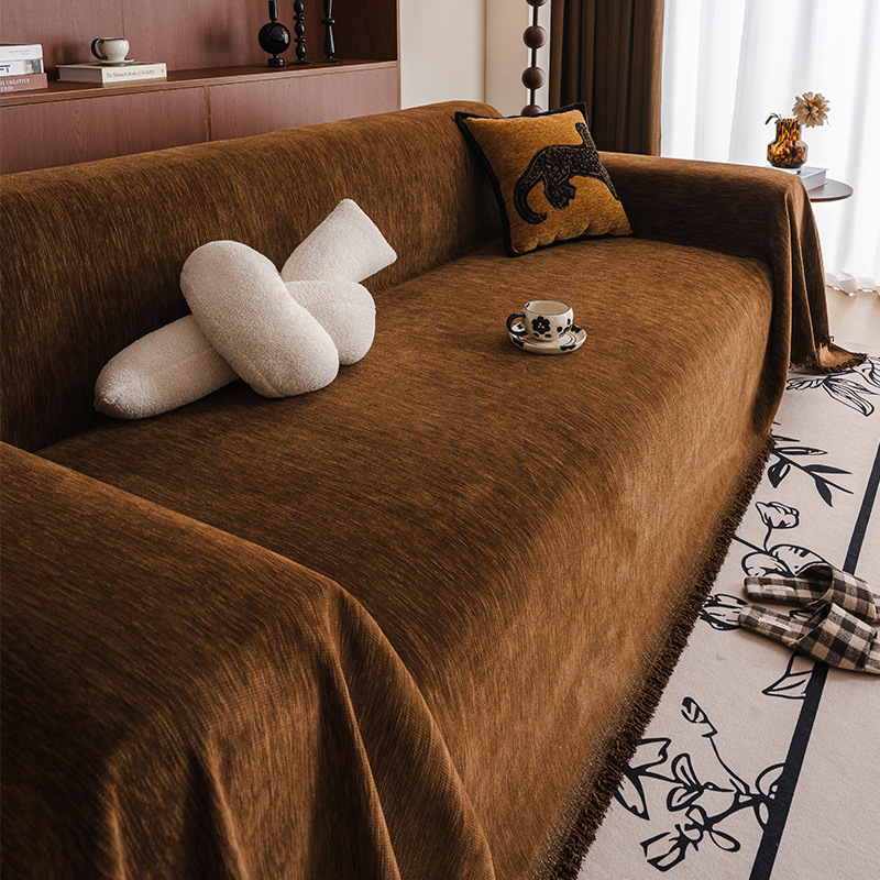 Colorful Sofa Cover Cloth 2026 New Model Sofa Slipcover Non-Slip Cover Towel Full Coverage Anti-Cat Scratch Sofa Towel
