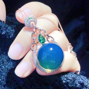 19mm Mexico Lamper Seiko Inlaid S925 Silver Pendant Aggressive Side Leakage Vacuum Plating 18K Gold Process
