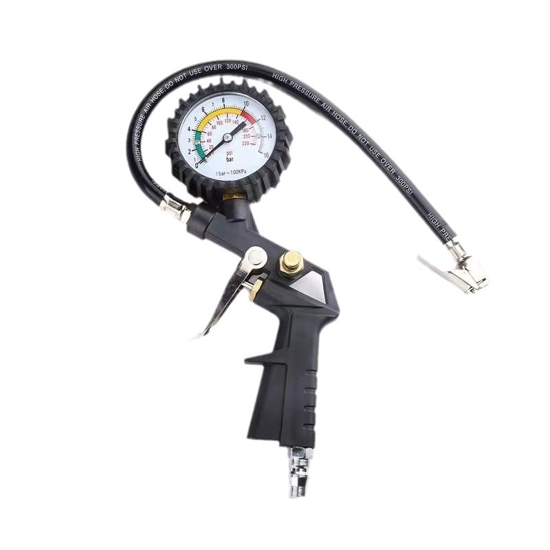 Tire Tire Pressure Gauge Tire Pressure High-precision Car Monitor with Inflatable Tire Pressure Counting Display Inflator Pressure Gauge