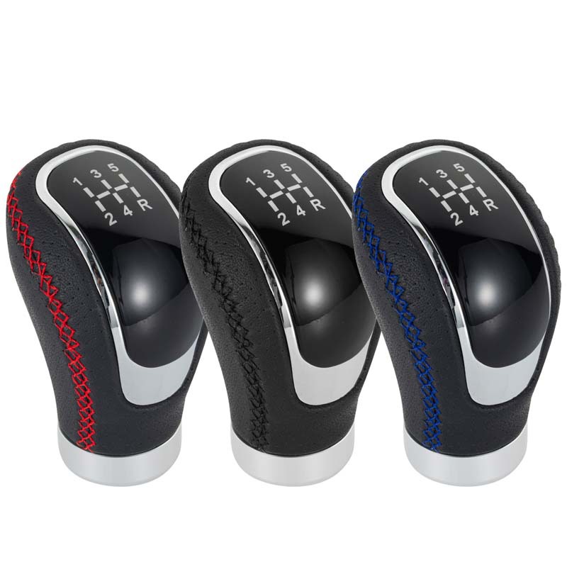 Línea roja, línea azul, línea negra, cambio de velocidad de automóvil transfronterizo, cambio de velocidad de automóvil, accesorios de bola de mano image 5