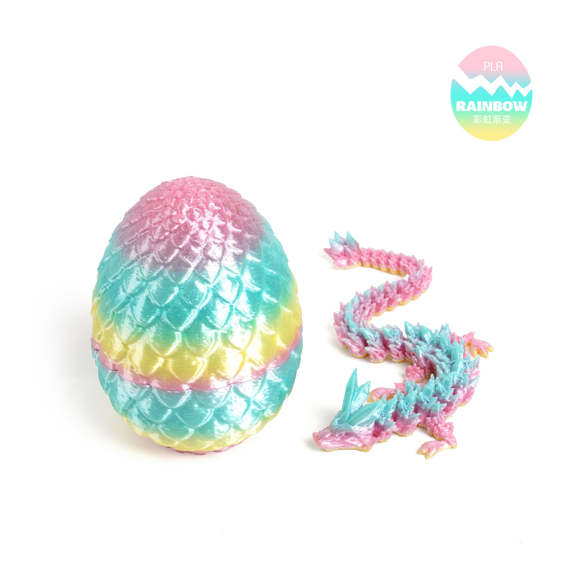 캔디 컬러 드래곤 알 세트