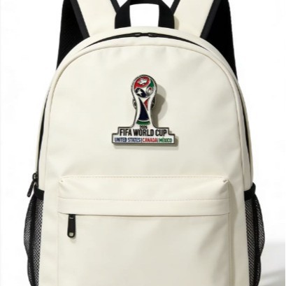 2026 Estados Unidos, Canadá, México, broche de la Copa del Mundo, aleación de goteo de aceite, recuerdos, actividades deportivas, accesorios, mochila