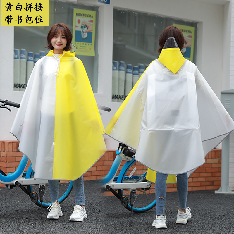 Raincoat Mountain Bike Cycling Special 2025 New Rainy Day Bicycle Male and Female Students Go to School Single Poncho Raincoat Mountain Bike Cycling Special 2025 New Rainy Day Bicycle Male and Female Students Go to School Single Poncho