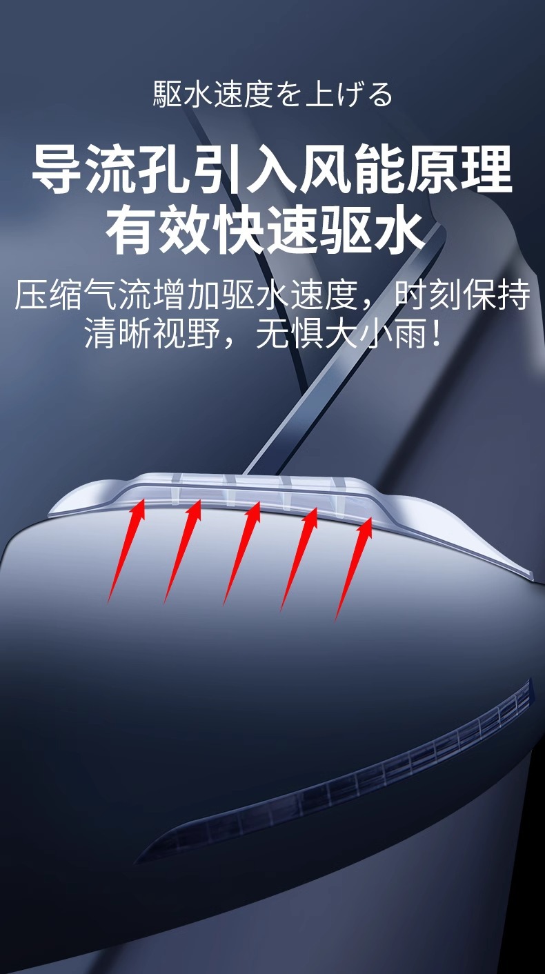 Rain eyebrow rearview mirror rain eyebrow car rainproof artifact reversing mirror rain baffle widened large number universal