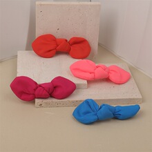 厂家现货9cm打结发带手工配饰饰品diy布艺辅料服装装饰帽子配件