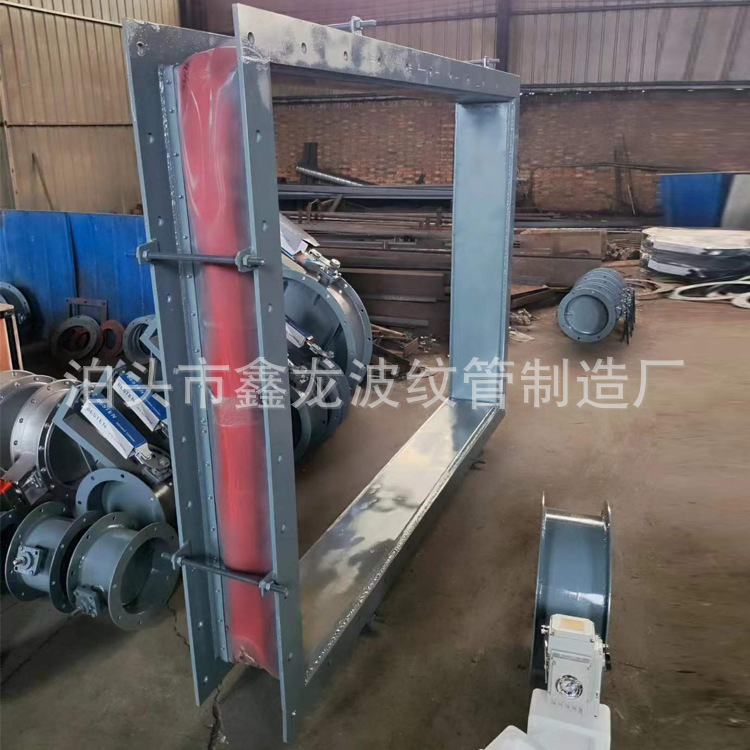 非金属补偿器 矩形烟道织物膨胀节 非金属柔性软连接