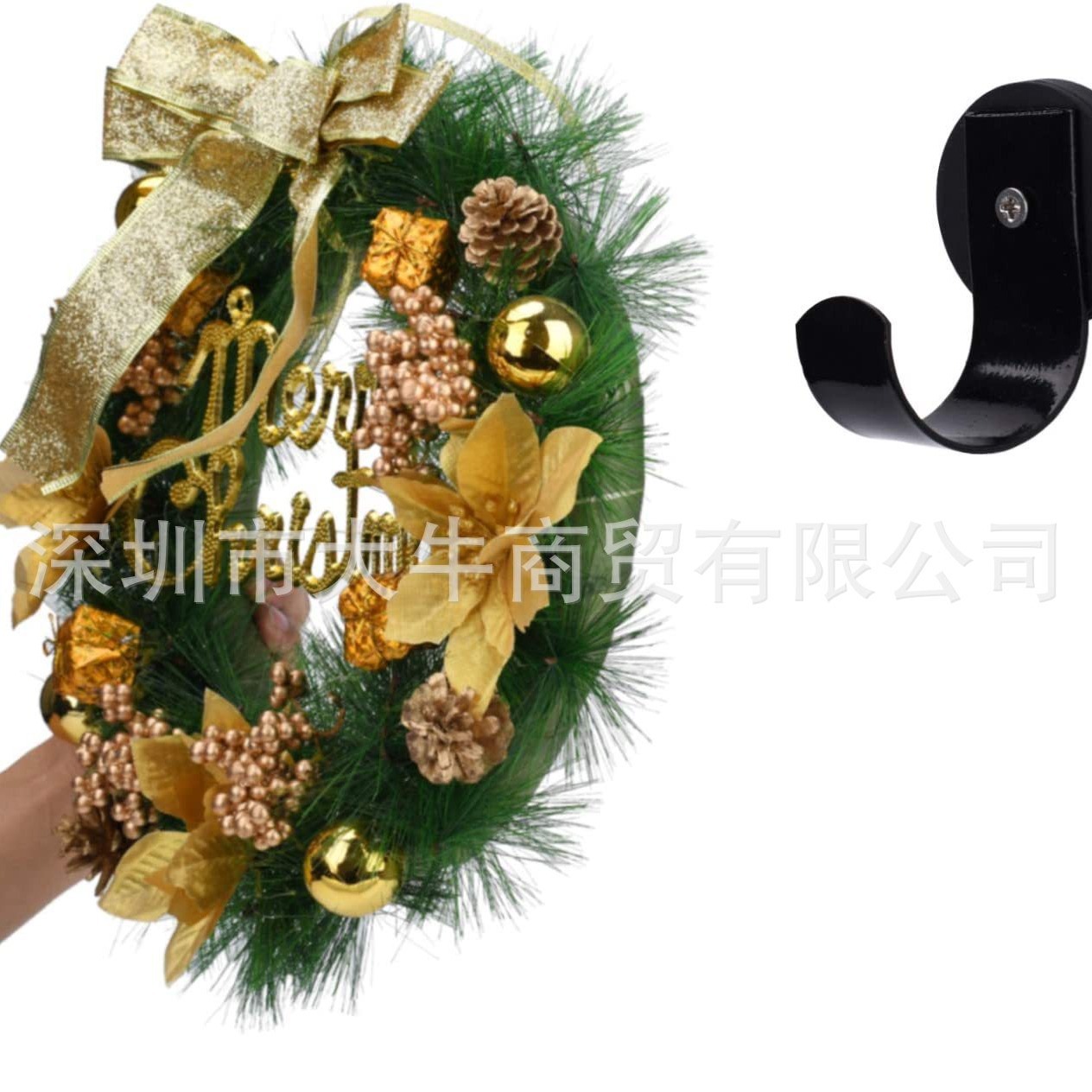 Gancho de hierro magnético fuerte Garland imán gancho magnético cocina y baño refrigerador gancho magnético