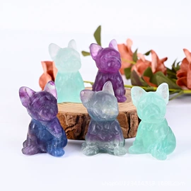 水晶工艺品;宝石工艺品;招财摆件