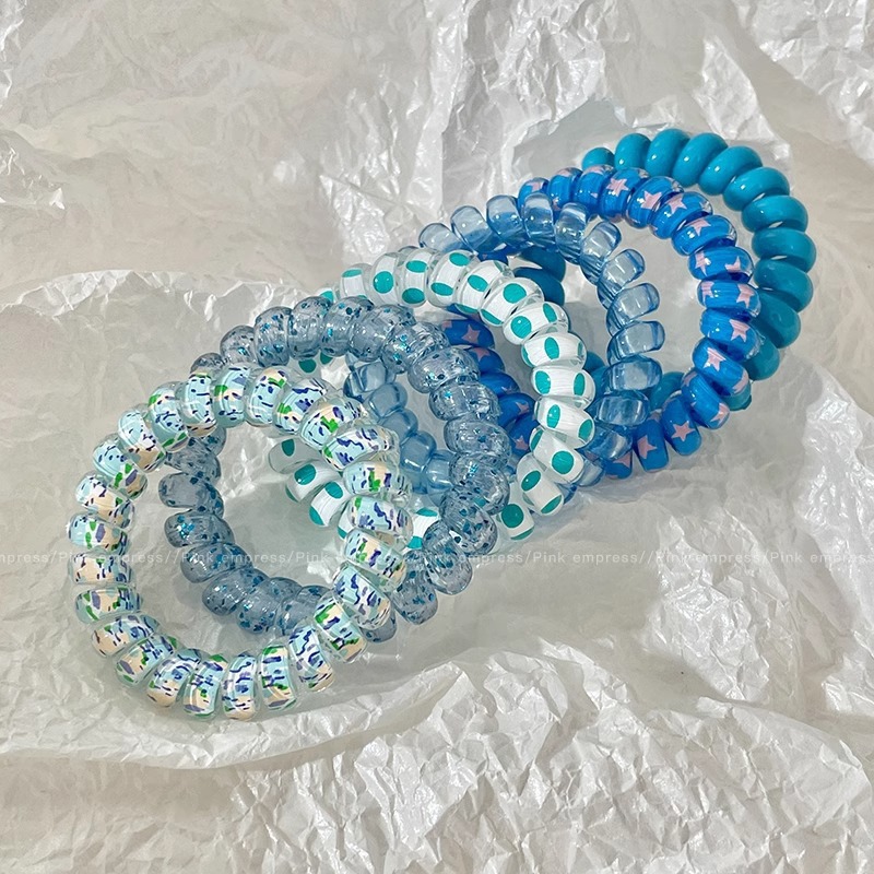 Verano cabello de alta calidad cable telefónico bucle de cabello cuerda de cabeza red 2025 nueva mujer de alta calidad correa de cuerda de cabeza