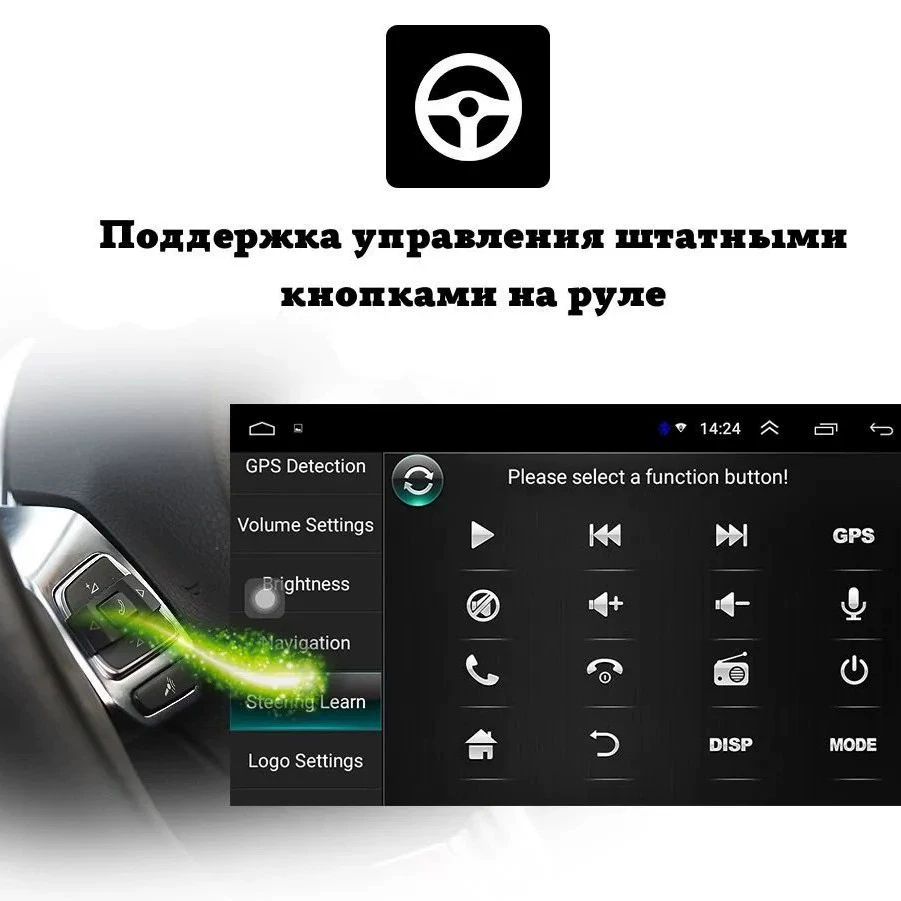 Магнитола 2DIN 10 дюймов для автомо