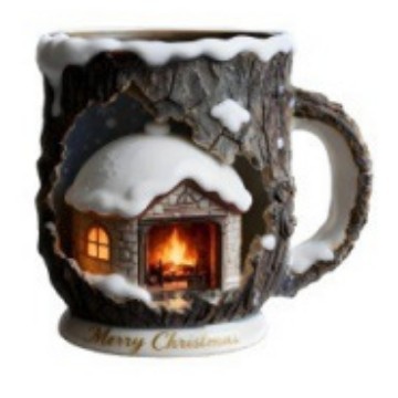 Nuevos productos transfronterizos Van Gogh inspirados en el arte estrella taza de marcas decoración de escritorio para el hogar taza de café hecha a mano