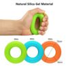 Silica gel massager for training, equipment for gym, set