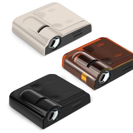 Luz de bienvenida inalámbrica del coche Luz de proyección de la batería luz de la puerta universal LED Modificación del logotipo del coche atmósfera luz regalo transfronterizo image 6
