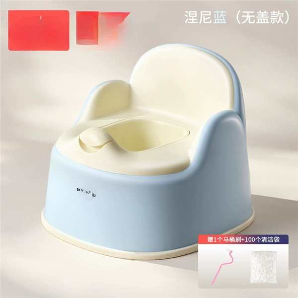 Neni Blue (without cover) - 1 toilet brush + 100 cleaning bags [upgraded in one]