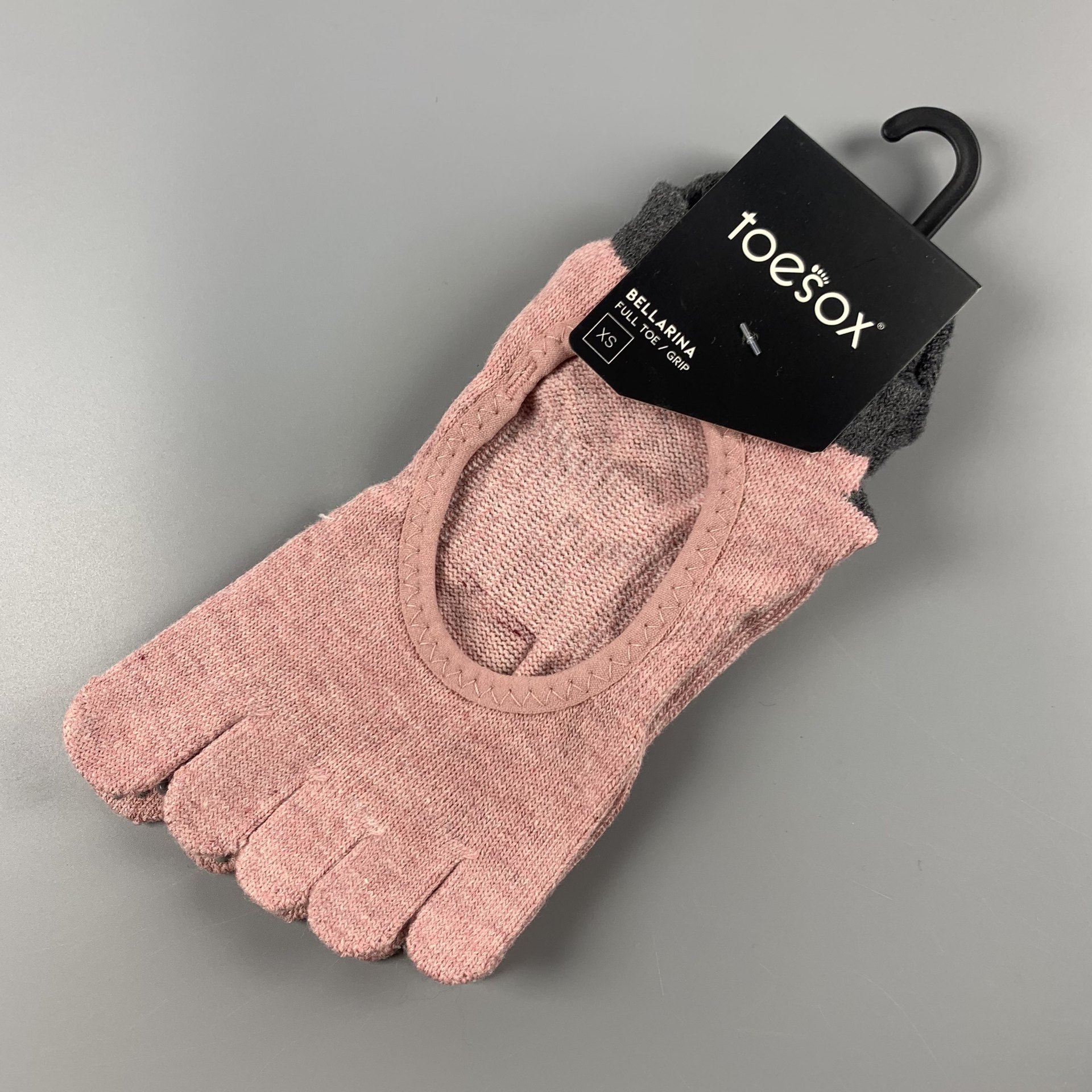 Calcetines Antideslizantes de Cinco Dedos Algodón Absorción de Sudor para Yoga y Pilates