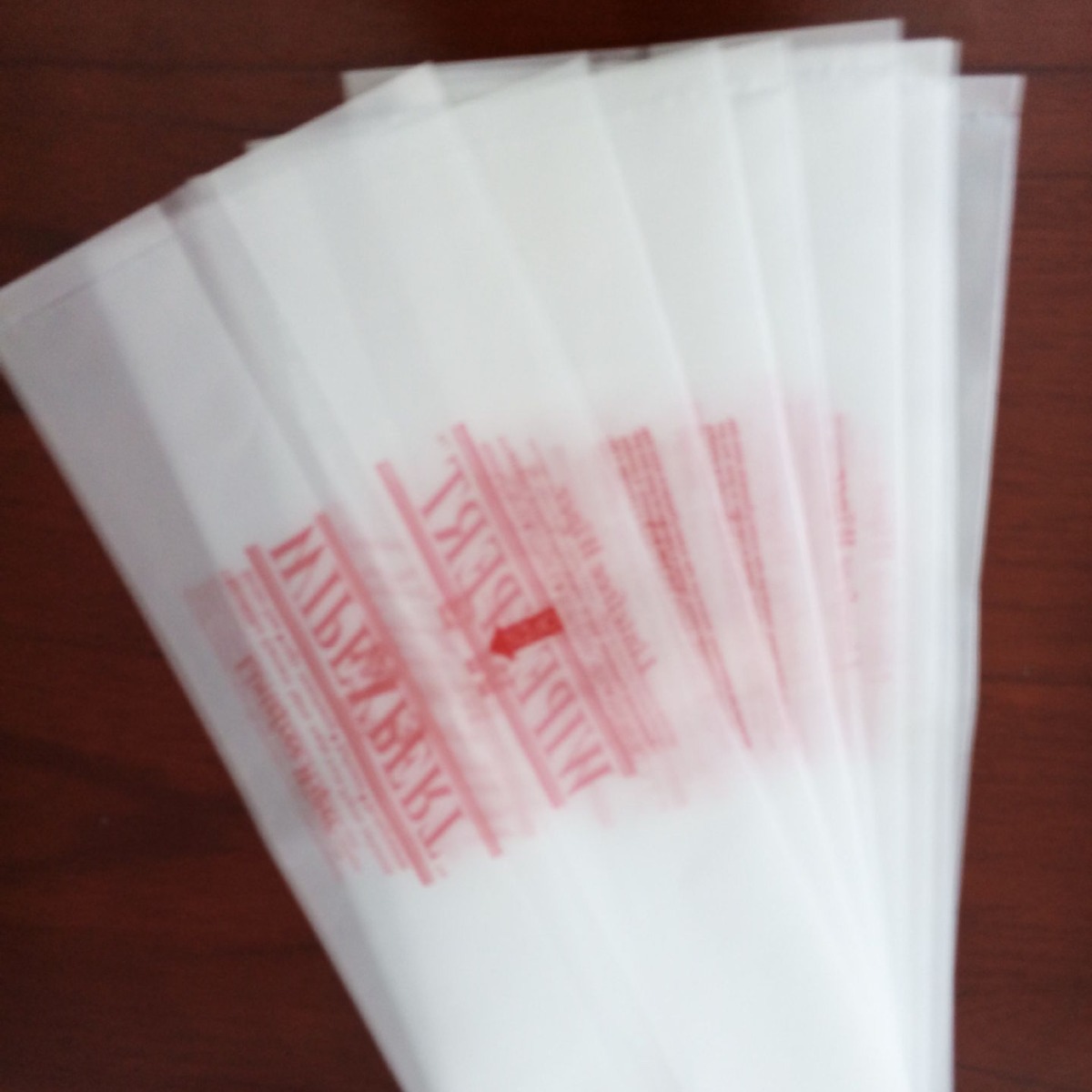 广东生产厂家直销无尘纸透明po塑料包装袋 压易撕线抽式包装袋