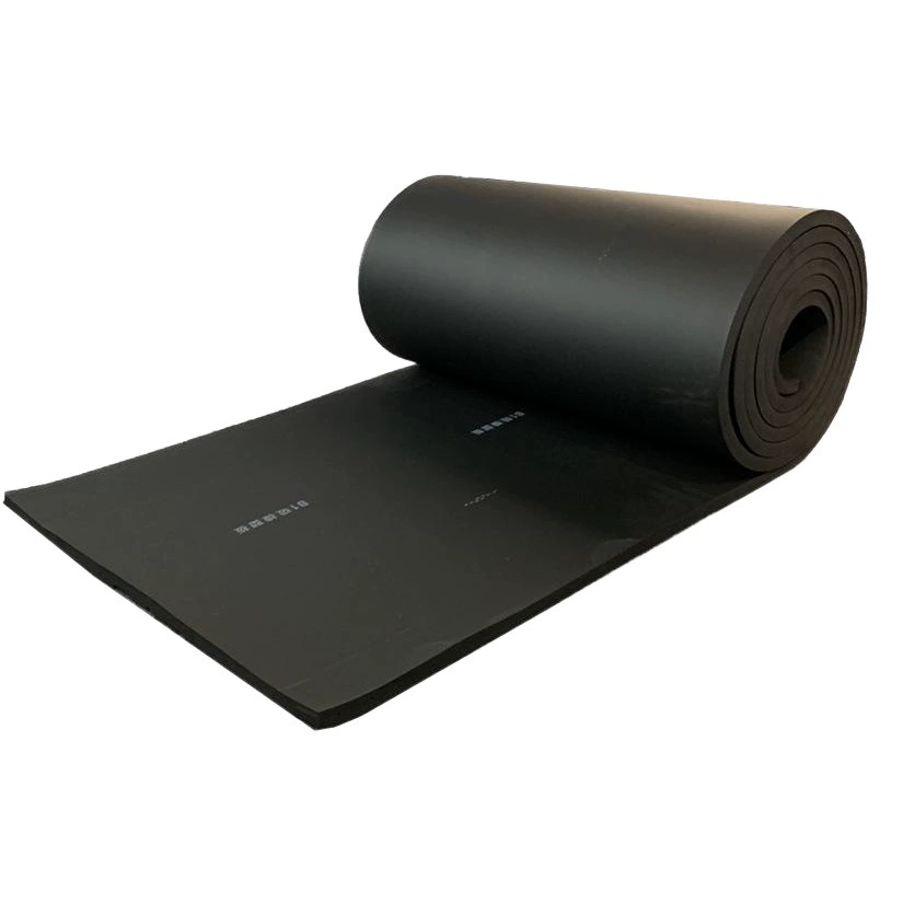 Огнестойкая теплоизоляция резиновая пластиковая доска 20 мм композитная алюминиевая фольга резиновая Пластиковая изоляция хлопок черный класс B1 огнеупорная резиновая пластиковая губчатая доска