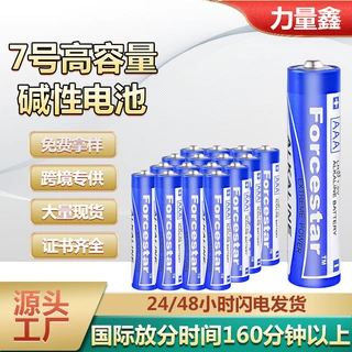 7号电池AAA LR03演唱会荧光棒大容量玩具遥控体重秤七号电池L160