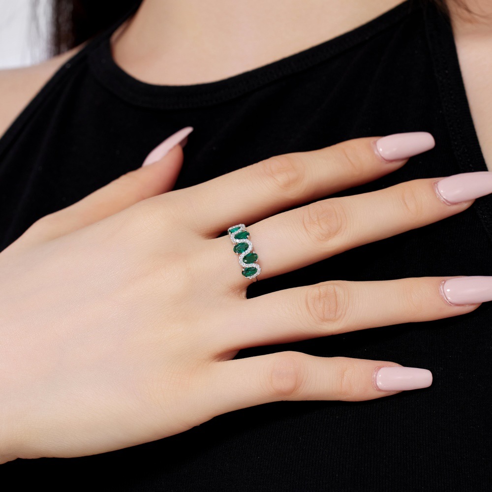 6g Weight Zircon Inlay Material Rings Classification 6, 9 Ring Size 1 Piece Quantity Holiday, Daily Occasion 925 Sterling Silver Material Geometric Pattern Women's Gender Plating, Inlay Design Basic, Modern Style, Classic Style Style 1 Piece 925 Sterling Silver Geometric Zircon Rings 8
