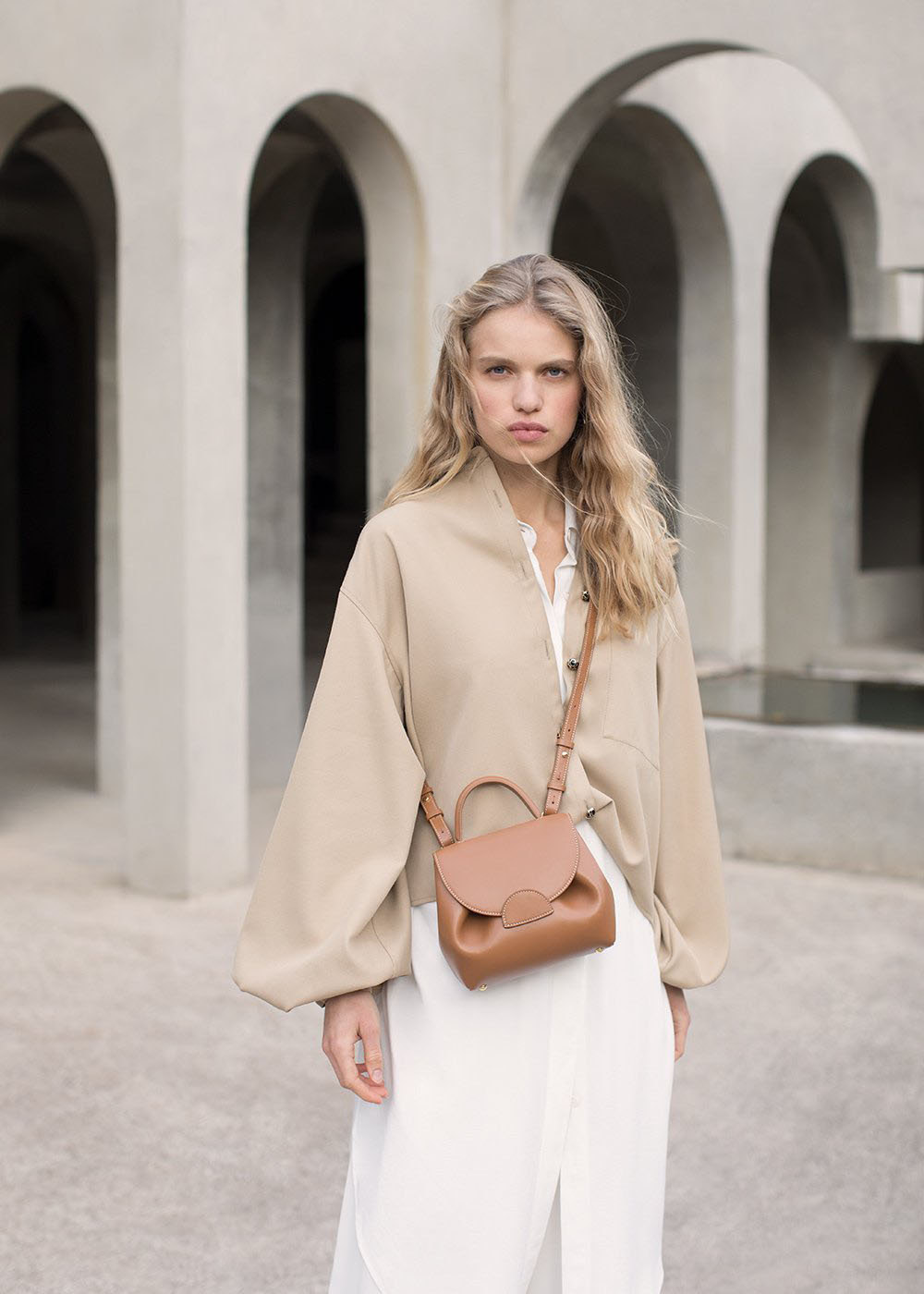 Klassieke dames schoudertas crossbody tas modieus veelzijdig_voghion.com