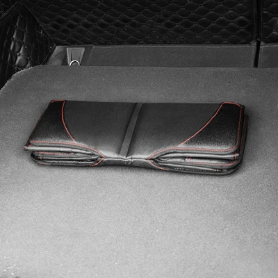 Leather Seat Protection Cushion, Red – Anti-slip mat