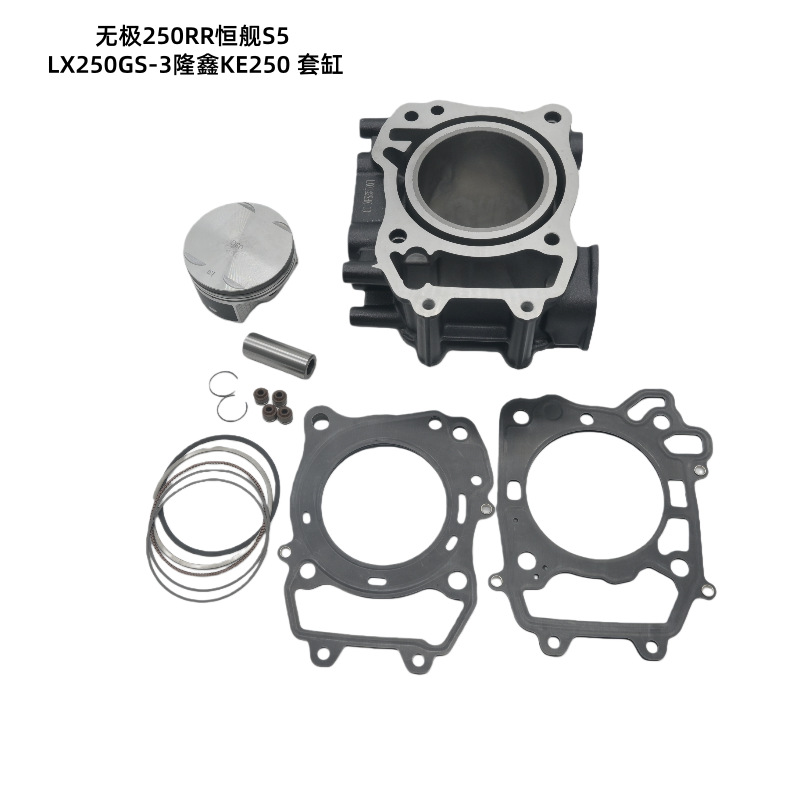 In-Stock Motorcycle Engine Parts for Infinix 250Rr, Hengjian S5Lx250Gs-3, Loncin Ke250, Cylinder Block