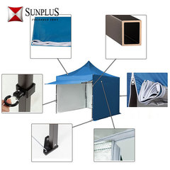 Outdoor Equipment Tent Enclosure Stall Single Layer Windproof Sunshade Camping Rain Shelter Thick Enclosure Tent Fabric Wholesale