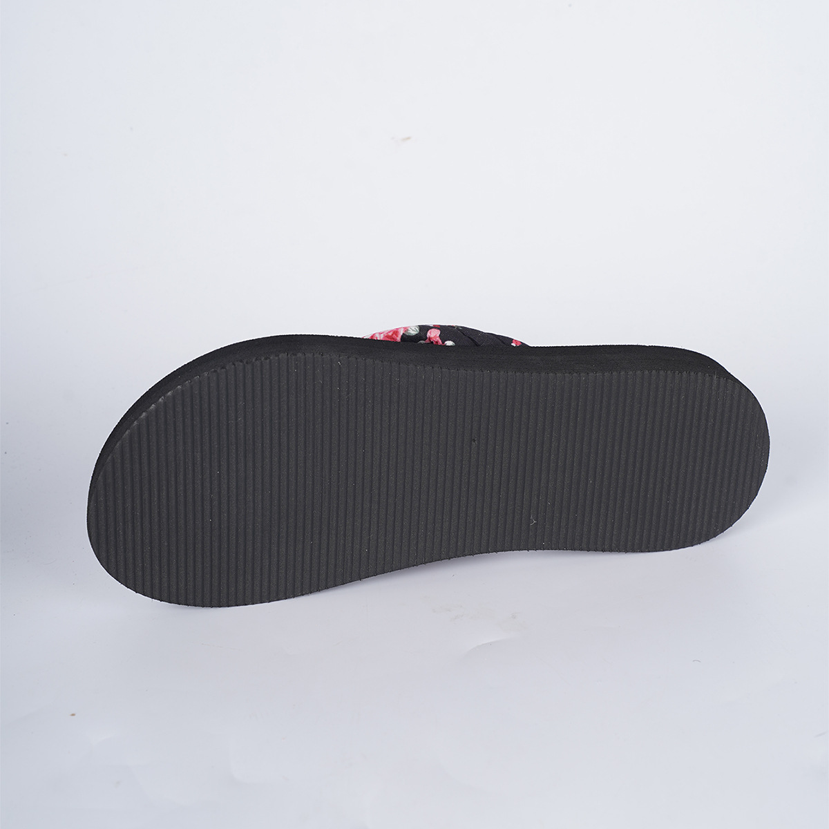 Plus-size European And American Style Women's Flip-flops For Outdoor Wear In Summer, High-end Casual Fashion Floral_vogvips.com