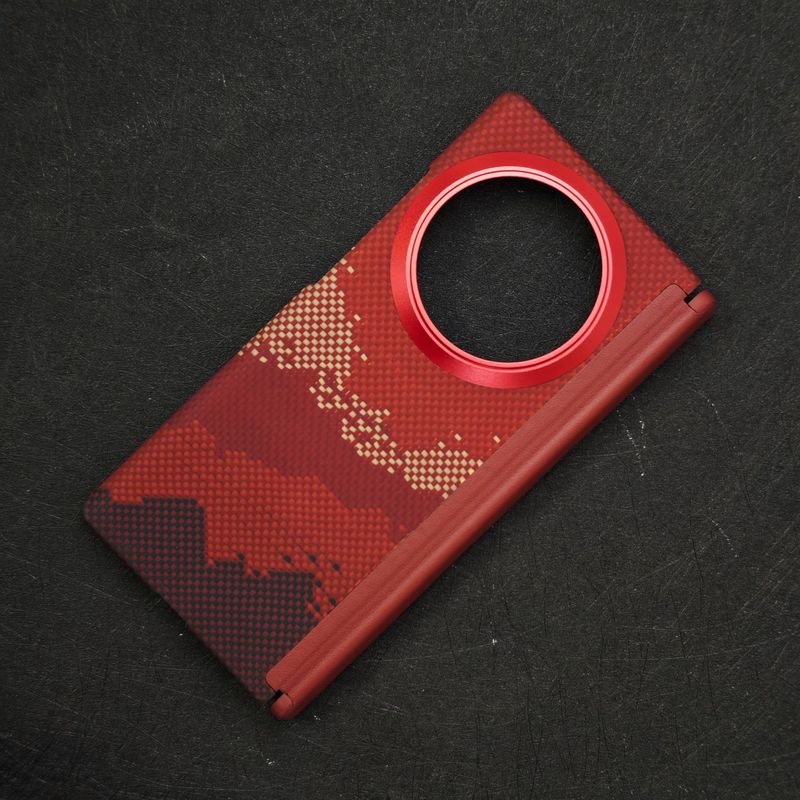 vivo xfold3 ケブラー携帯電話ケース中央軸モデル超薄型 xfold3pro 中央軸磁気保護ケースに適しています|undefined