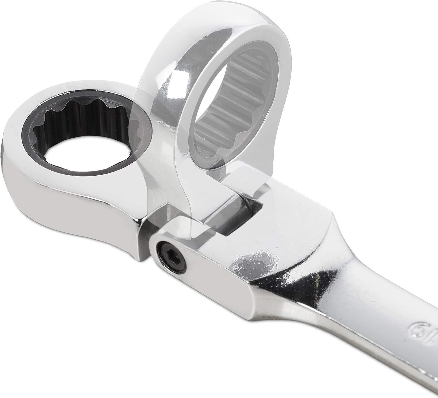 17-Piece Set of Multi-Functional Ratchet Sockets with Toothed Core Sockets, 12-Point Perforated Socket Removal Tool