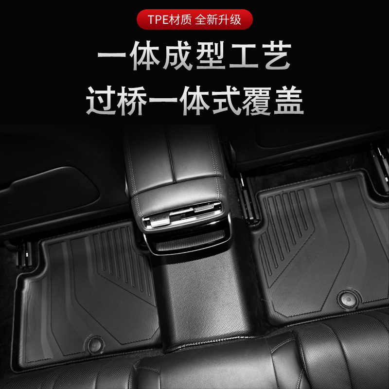 Aplicable a Corea del Sur 21 - 24 Genisys GV70 3D todo el tiempo material TPE almohadilla de pie de automóvil antisucio