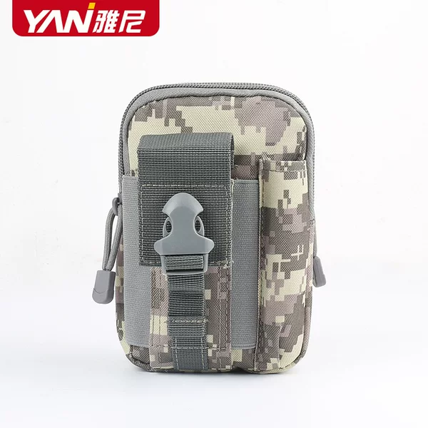 Yanni 7S/7F Headlamp Bag Headlamp Waist Bag Nylon Portable Outdoor Storage Bag High Strength Camouflage Nylon Bag