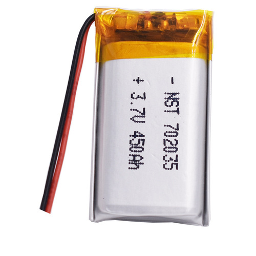 3.7V polymer lithium battery 702035 450mah Bluetooth electronic scale translator reading pen rechargeable battery