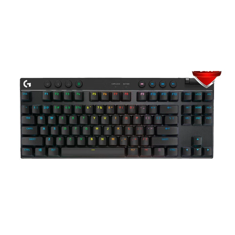 Logitech G PRO X TKL механическая клавиатура с тремя режимами беспроводной связи, 87 клавиш, RGB, USB и Bluetooth