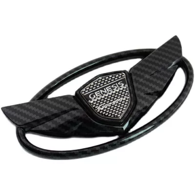 Modified Car Logos, Black Wing | Car logo - standard-carbon-fiber
