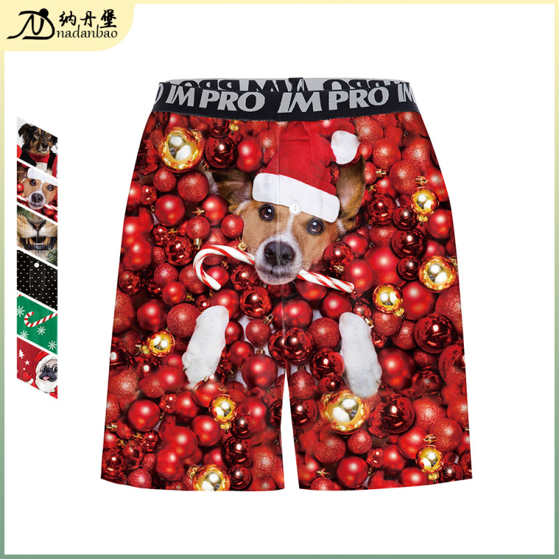 Amazon AliExpress cross-border European and American cross-border new men's underwear flag printed men's boxers boxers Amazon AliExpress cross-border European and American cross-border new men's underwear flag printed men's boxers boxers
