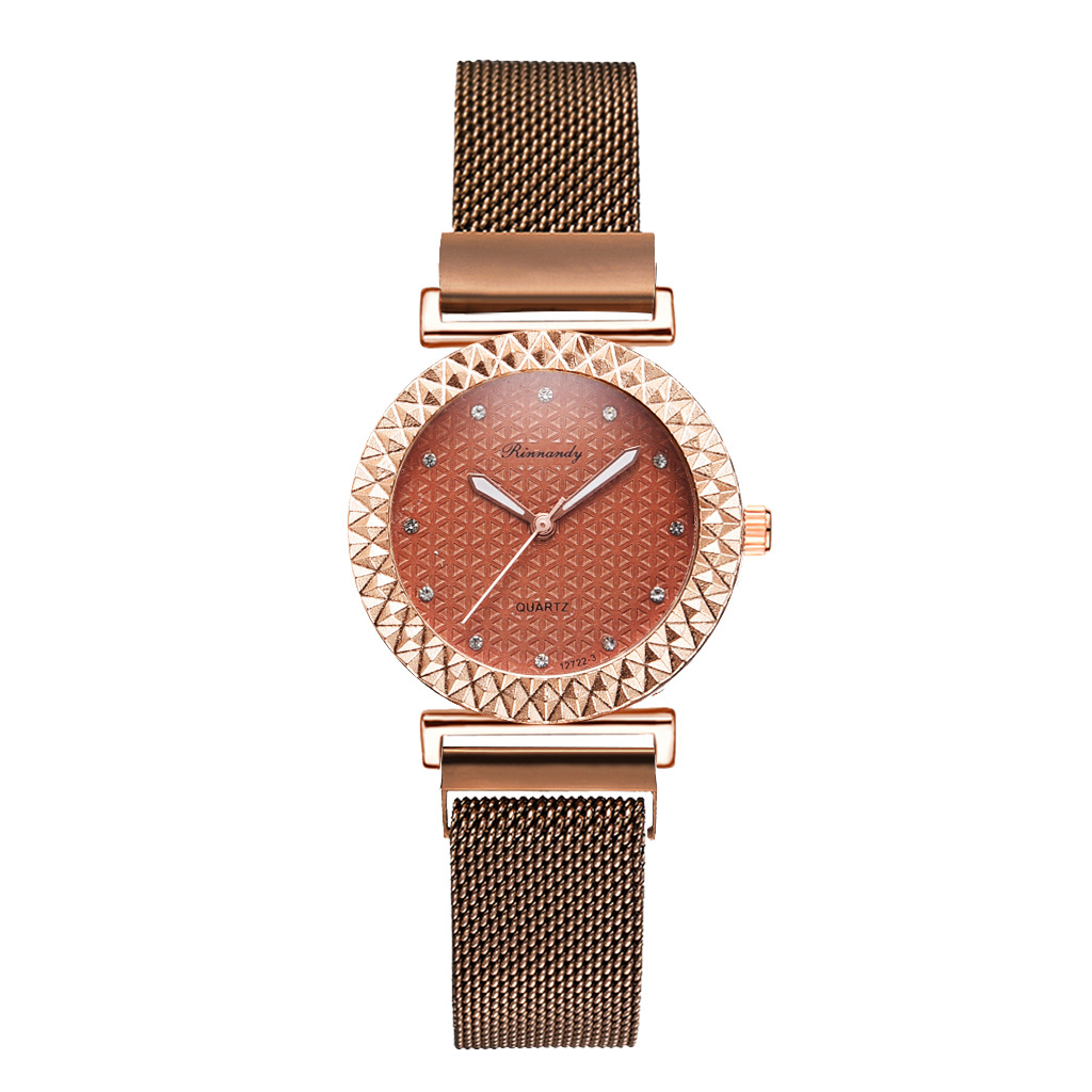 Casual Geometric Magnet Buckle Quartz Women's Watches display picture 26