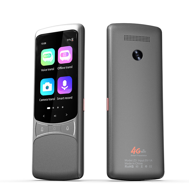 Fabricante Global Multi-Mandarín máquina de traducción inteligente de voz foto traducción World Travel Universal Translator